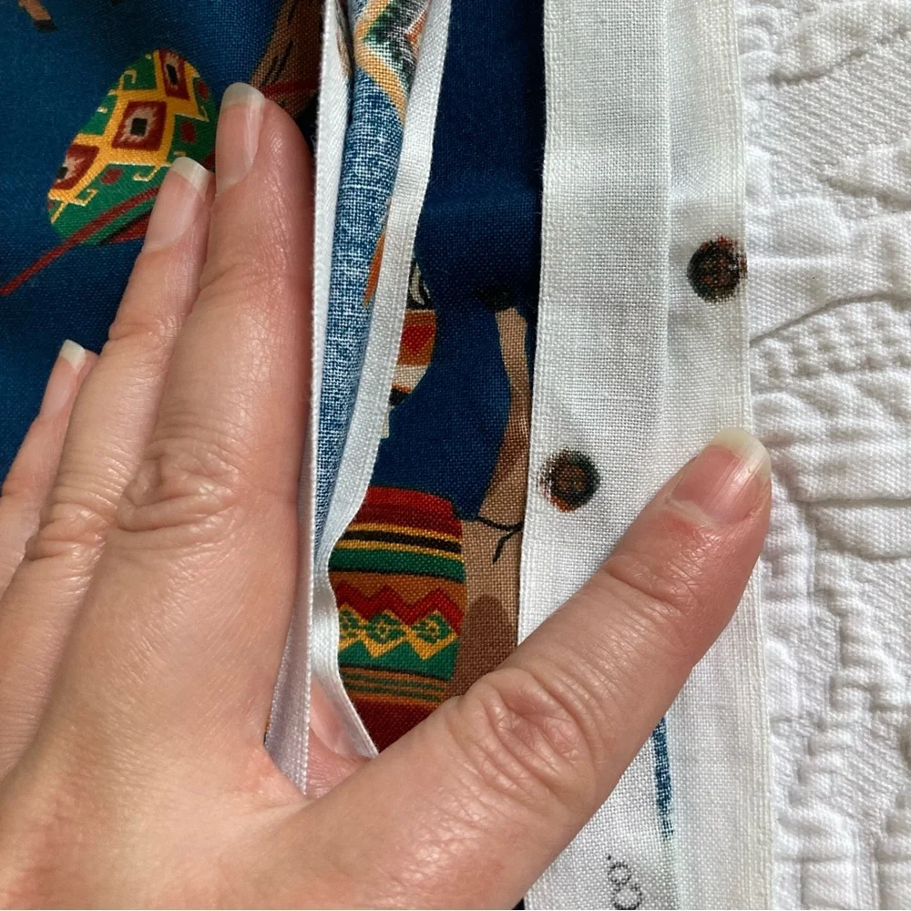 2.8 yards fabric Joan Messmore Cranston 100% cotton Pueblo southwest New Mexico